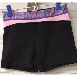 Ivivva By Lululemon Shorts Reversible Black Size 10 Girls 4” Inseam